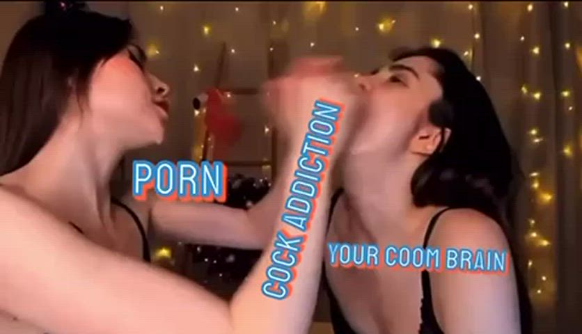 amateur caption cock deepthroat lesbian throat fuck clip