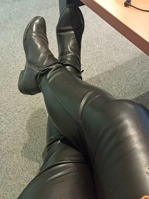 bbw boots coworker french leather work clip