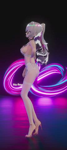 3d animation anime dancing clip