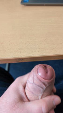 cock edging homemade masturbating nsfw work clip