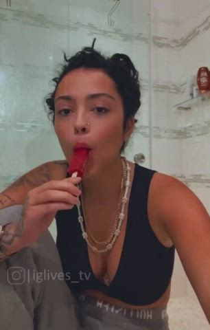 creamy cum in mouth cute deepthroat gagging latina oral teen clip