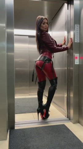 BDSM Body Femdom High Heels Latex Mistress clip