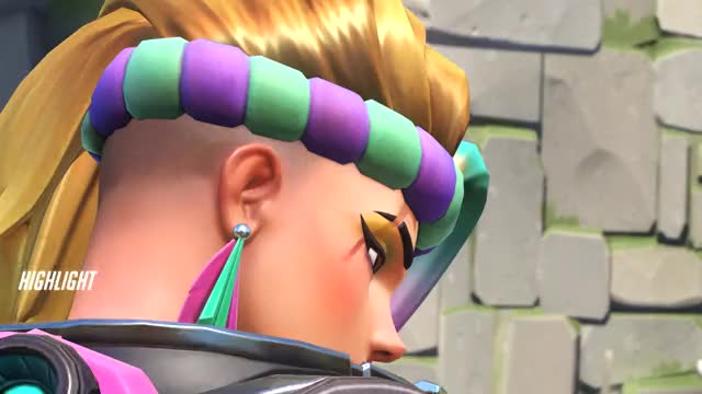 When you play Zarya in comp and you don't play her,