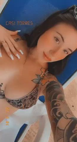 beach cheating cuckold exhibitionist hotwife voyeur clip