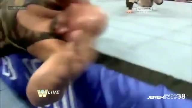 Randy Orton RKO on Sheamus - Raw - March 4, 2013