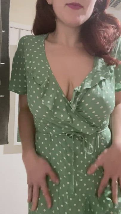 Do polka dots look alright on me? - reveal