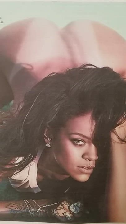 Cumshot Rihanna Tribute clip
