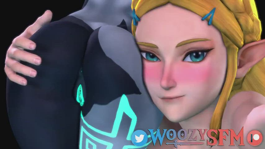 Zelda shows Midna (WoozySFM)