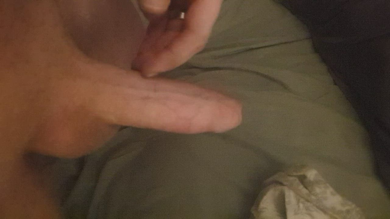 Big Dick Cock Edging Foreskin Masturbating Penis Ruined Orgasm Solo Uncut clip