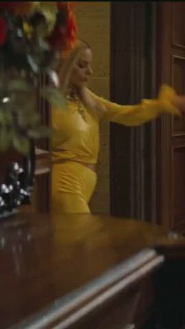 I want to party with 60s Margot Robbie. Doing drugs, playing records and having wild