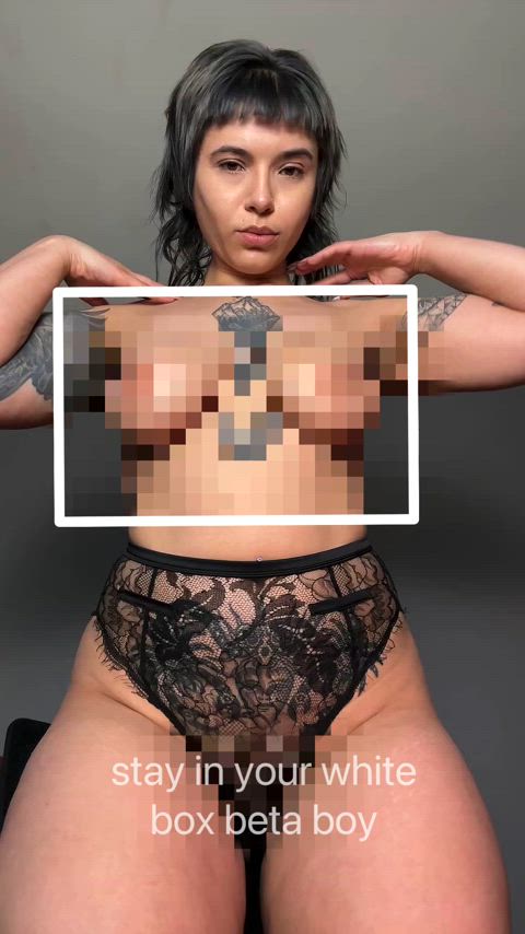 beta censored domme femdom findom milf nsfw pixelated clip