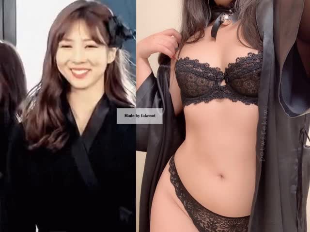 Yoohyeon shows what's under the robe