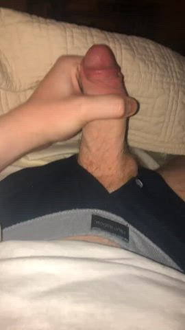 bwc big dick girth gooning masturbating thick cock r/gooned clip