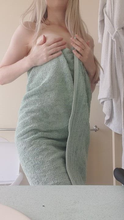 Instead of titty drops how about towel drops?