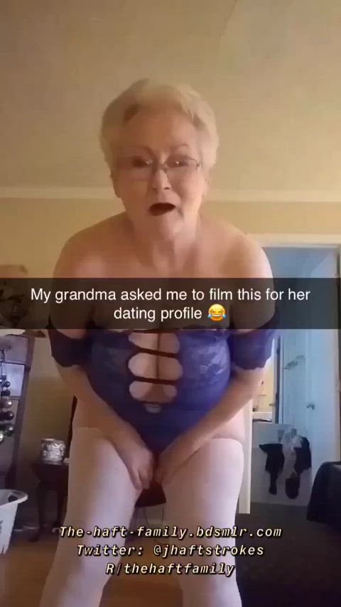 Grandma is getting desperate