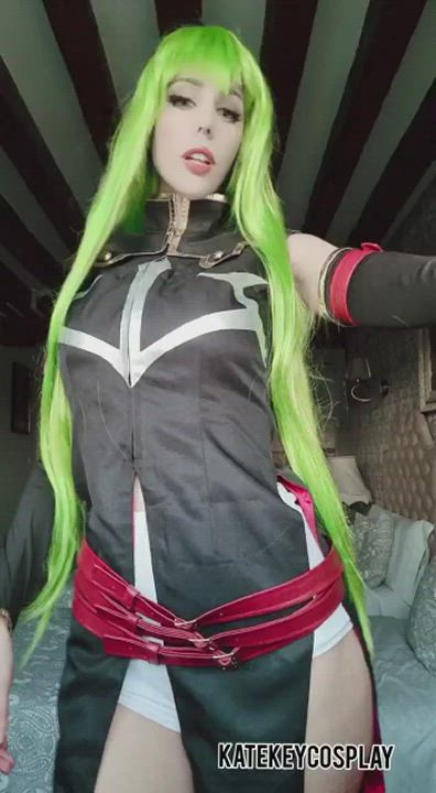 CC is showing you her outfit! cosplay (Kate Key) [Code Geass]