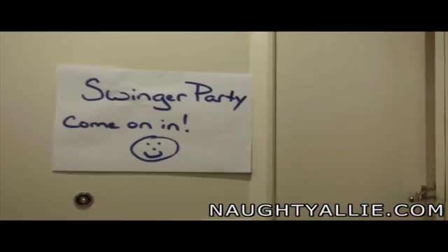Naughty Allie Swinger Party