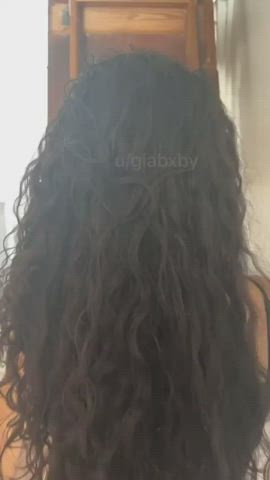Ass Booty Bubble Butt Latina Leggings Long Hair Petite Thick Yoga Pants clip