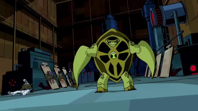 Ben 10 Terraspin transformations out