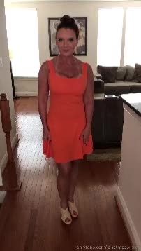 Janet Mason's new dress