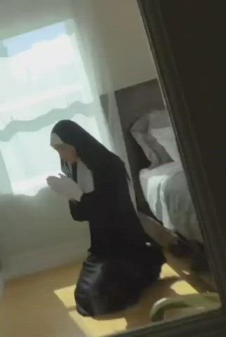 Asian Nun Trans clip