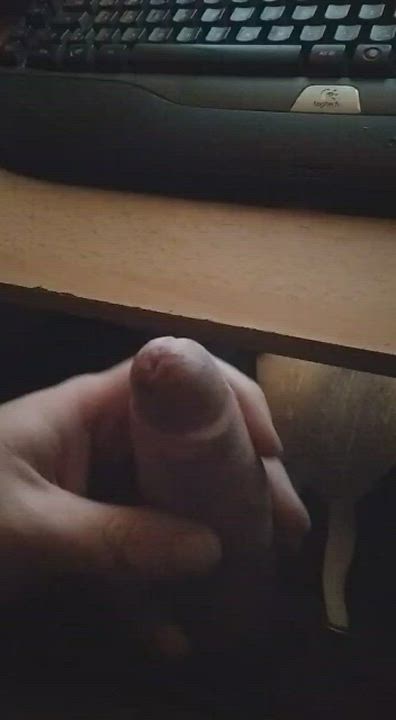 Big Dick Foreskin Male Masturbation clip