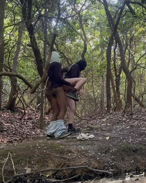 amateur bbc public clip