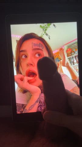 cum on feet cumshot tribute clip