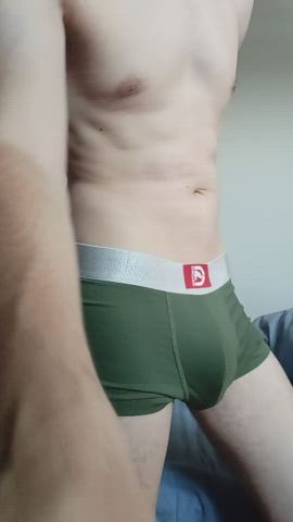 big dick underwear undressing clip
