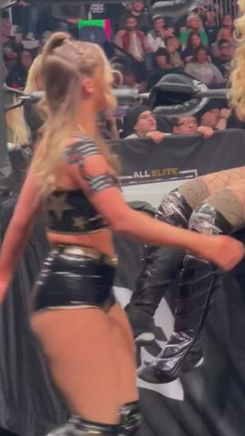 ass big ass blonde booty pawg wrestling clip