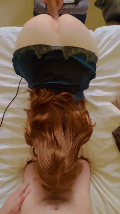 amateur ass big ass doggystyle fucking machine redhead slow spitroast clip