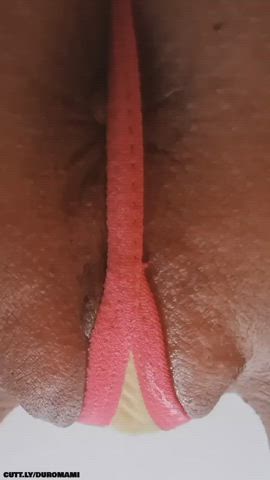 Amateur Ass Asshole Goddess Masturbating NSFW Pussy Thong clip