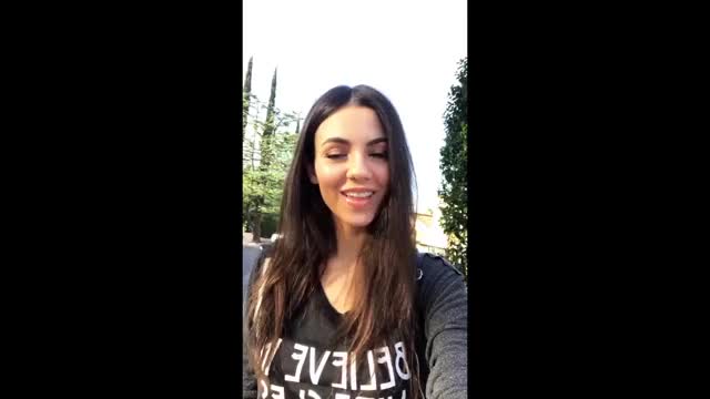 Victoria Justice IG Feeling Better