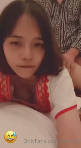 Asian Cheating Cuckold Indonesian Malaysian Muslim Teen Wife Porn GIF by asiamostwanted