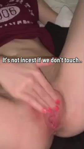 It's not incest if we don't touch! [Creampie]