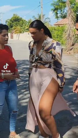 Candid Indian Softcore Thong TikTok clip