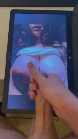 big tits cumshot tribute r/tributeme clip