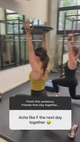 Sophia Bush Spandex Workout clip
