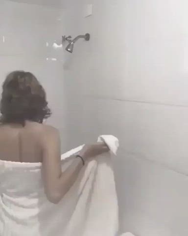 bathroom funny porn latina non-nude oral pmv screaming tiktok towel clip