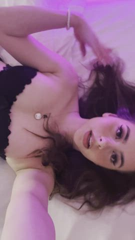 bed sex big tits boobs erotic lingerie onlyfans tease teasing thick clip