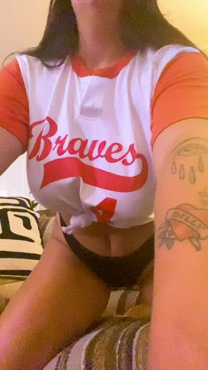 I'm a fan of baseball :) Are you a fan of my tits? (DROP)