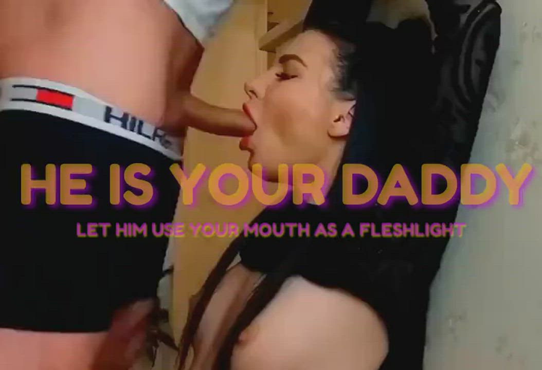 Your mouth is a pussy now :) ;)