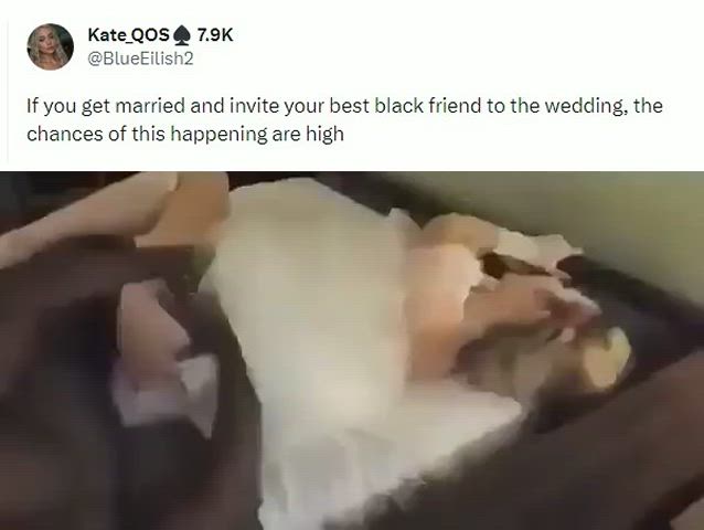amateur bbc bride caption cheating homemade interracial stockings wedding clip