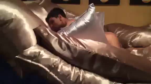 Fetish Male Masturbation Pillow Humping clip