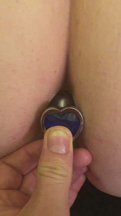 Anal Butt Plug Submissive clip