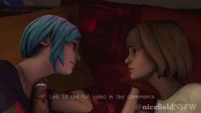 Life is Strange - The First Kiss (Max x Chloe) @nicefieldNSFW