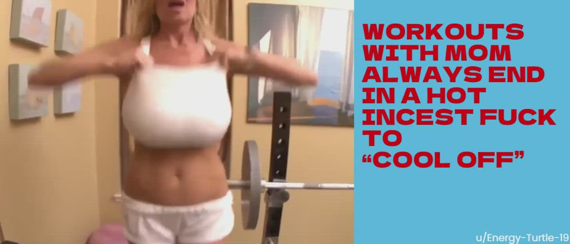 [M/S] Mom Needs To “Cool Off” After Her Workout