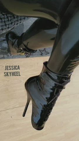 With my balletboots