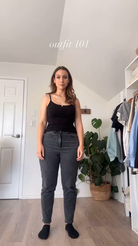 brunette canadian cute clip