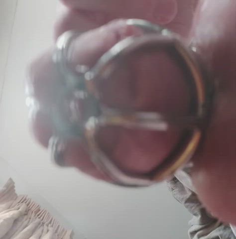 chastity precum sissy clip